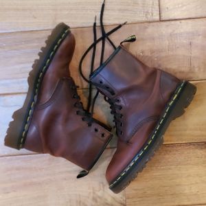 Brown Leather Dr. Martens